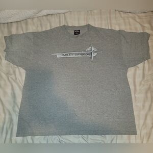 Harley-Davidson Austin/Central, Texas Gray Short Sleeve T Shirt 3XL